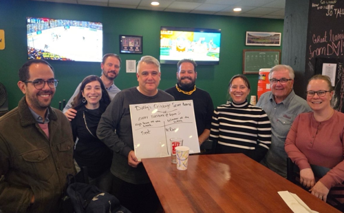 New crew and an old friend.